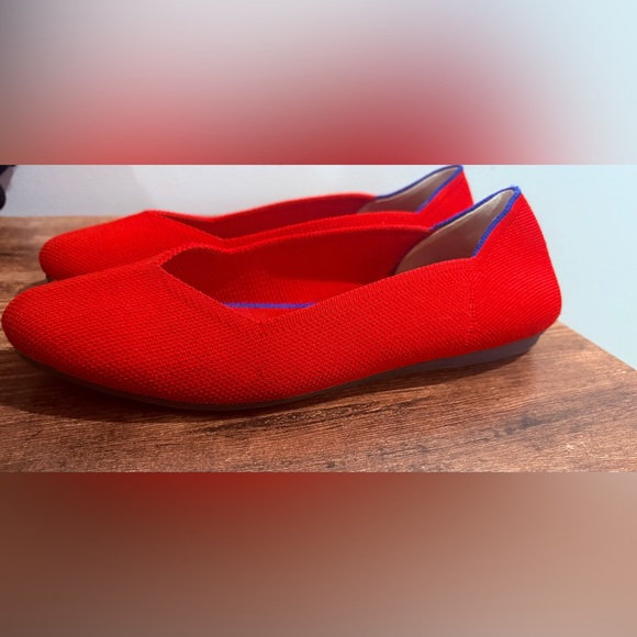 Rothy's Red Flats - Picture 3 of 5